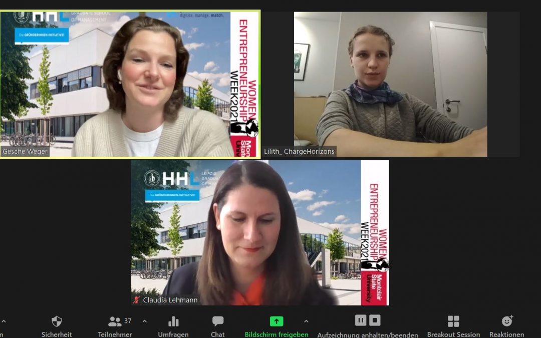 Lilith at the Women Entrepreneurship Week 2021